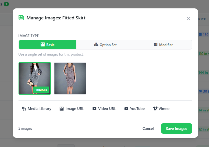 Inline image updates